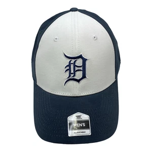 Fan Favorite MLB Men's Navy/White Detroit Tigers Adjustable Hat B83 - Picture 1 of 5
