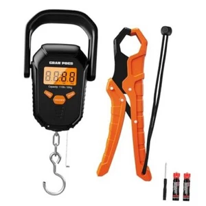 Fish Scale 110lb/50kg,Digital Fishing Scale with Ruler,Electronic Portable - Picture 1 of 7