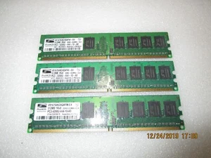 3x proMOS 512MB 1Rx8 PC2-4200U-444-10-A0 DESKTOP MEMORY V916764K24QAFW-E4 - Picture 1 of 2