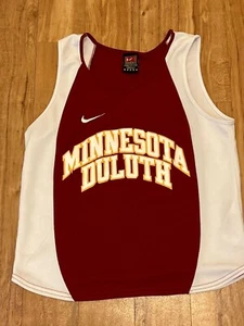 Canotta UMD Bulldogs donna taglia small Nike pista cross country corsa NCAA - Foto 1 di 6