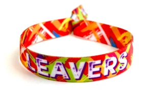 LEAVERS Wristbands End of School Class of 2024 Festival Party Favours - Picture 1 of 3