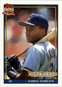 1991 Topps MLB Darryl Hamilton #781 - Picture 1 of 2