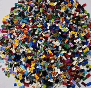 Lego 1x1 1x2 Platten Restposten 0,5KG Konvolut verschiedene Farben 3024 3023 zufällig 500g - Bild 1 von 6