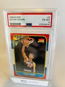 Alvan Adams 1986-87 Fleer - #2 Phoenix Suns - Picture 1 of 2