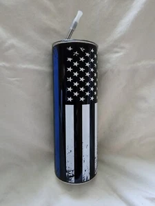BACK THE BLUE 20 OZ INSULATED TUMBLER - Bild 1 von 2