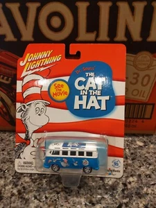 Johnny Lightning – VW Bus T1 Samba "The Cat in the Hat“ NEW Dr Seuss - Picture 1 of 7