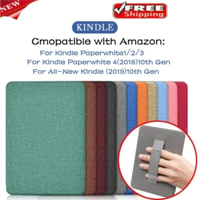 For Amazon Kindle Paperwhite 1 2 3 4 5/6/7/10/11th Gen Magnetic Smart Case Cover - Image 1 of 4