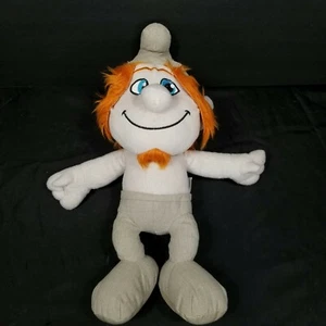 The Smurfs Grey Red Hair Brown Pants Hat Plush Stuffed Animal Kellytoy Large 16" - Picture 1 of 7