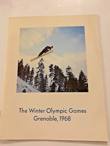 THE WINTER OLYMPICS GRENOBLE 1968 FRENCH PUBLICATION 16 PAGES - Picture 1 of 11
