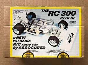 Vintage Associated 1/8 RC300 Nitro Race Car - Picture 1 of 12