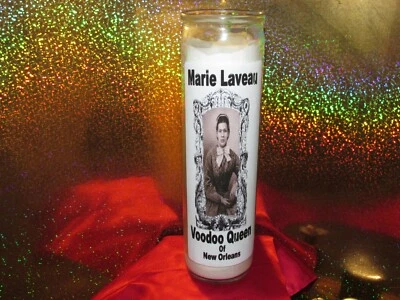 СВЕЧА MARIE LAVEAU Молитвенный Алтарь Церковь Святой Вуду Сантерия Худу Колдовство  - Изображение 1 из 2