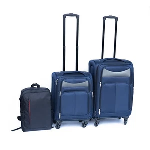 (20+24) Travel case two-piece suitcase set Oxford trolley case without password - Picture 1 of 10