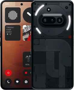 Nothing Phone 3a 128 GB schwarz Smartphone Handy Ohne Vertrag Mobile Android - Bild 1 von 4