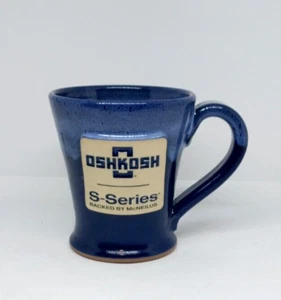 Oshkosh University College S-Series Stoneware Art Pottery Glazed Coffee Mug - Picture 1 of 11