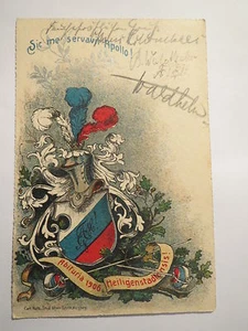 Heiligenstadt - Abituria Heiligenstadtensis - 1906 - Farbschild Karte Studentika - Picture 1 of 1