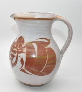 Signed Alan Caiger Smith Ruby Lustre Jug Ewer Aldermaston Studio Pottery 1974 - Picture 1 of 5