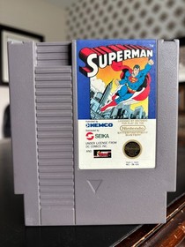 Superman Nintendo Entertainment System NES Video Game Pak Cartridge