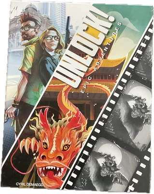 Unlock! Escape Card Game x3 - Seventh Screening; Dragon's Seven Tests; Mission 7 - Image 1 of 4