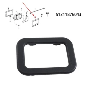 Interior Door Handle Cover Trim Bezel For BMW E30 E28 E24 E23 51211876043 New - Picture 1 of 21