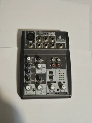 BEHRINGER Analog Mixer 5 Channel Xenyx 502 - Image 1 of 3