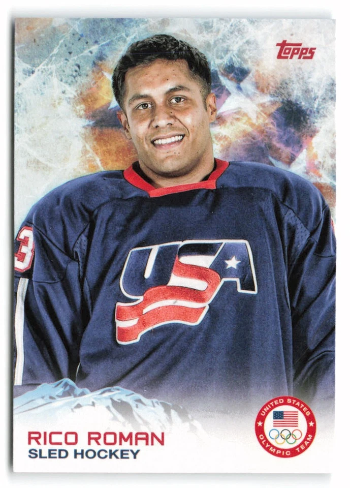 2014 Topps U.S. Olympic & Paralympic Team & Hopefuls #73 Rico Roman USA - Image 1 of 2
