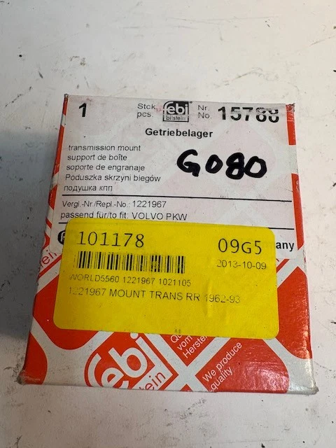 Volvo Transmission Mount 1962–1993 – New - Image 1 of 1