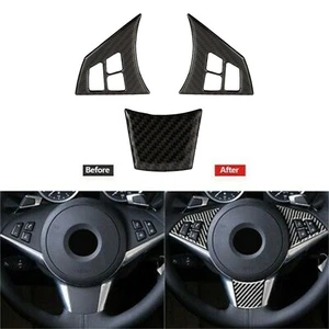 1SET Car Interior Styling Trim Strip Steering Wheel Trim Cover Sticker - Picture 1 of 12