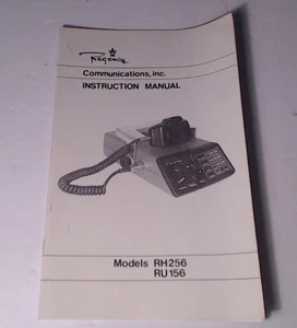 RARE Regency RH256 / RU156 SCANNER Original instruction Manual - Picture 1 of 1