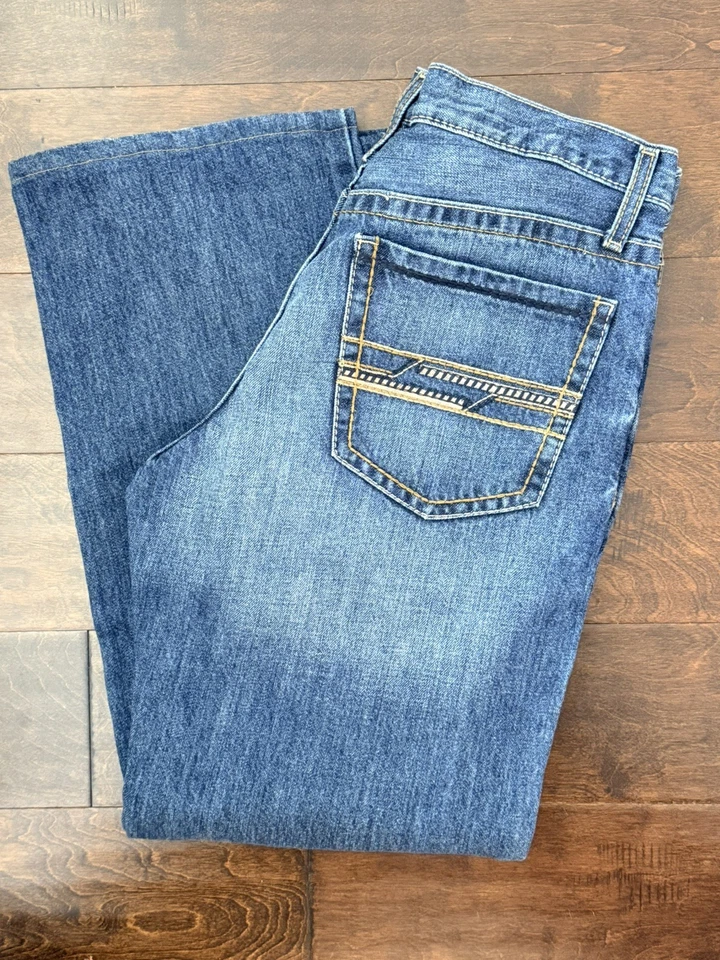 Pantalones de mezclilla para hombre Cinch Grant talla 32 x 30 (entrepierna con dobladillo) ajuste relajado - occidental Foto 1 de 4