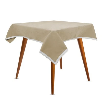 Cubierta de mesa cuadrada para tarjetas (puente) tostadas de 44" Foto 1 de 4