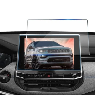 Car Screen Protector Tempered Glass for Jeep Compass 2023–2025 Infotainment Film - Image 1 of 4