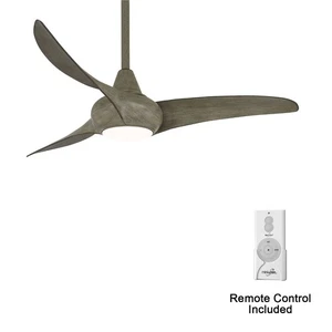 Light Wave - 44 Inch 3 Blade Ceiling Fan with Light Kit-Driftwood - Picture 1 of 1