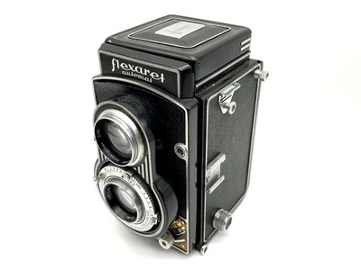 Meopta Flexaret Automat IVa TLR avec papier peint Belar 3.5/80 Compur Rollei F&H 6x6 - Photo 1/4