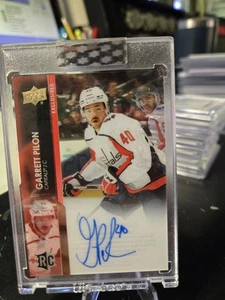 2021-22 Clear Cut Garrett Pilon Exclusives Rookie Auto /65 - Picture 1 of 2