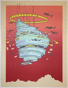 2008 Bumbershoot Flatstock 18 Seattle Silkscreen Concert Poster S/N by Jay Ryan - Picture 1 of 1