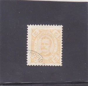TIMOR D. Carlos I 5 r. (1893-94) Usato - Foto 1 di 1