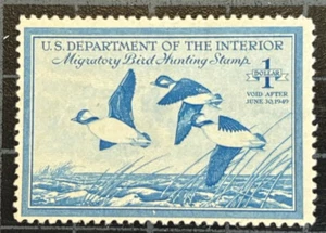 US Stamps - SC# RW15 - Duck Stamp - MOGH - SCV $60.00 - Picture 1 of 2