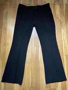 Barbara Bui Black Dress pants Wide leg Trouser Size 40 - Picture 1 of 18