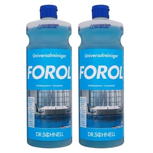 Dr. Schnell Forol 2 x 1 Liter Universalreiniger Konzentrat Set - Bild 1 von 2