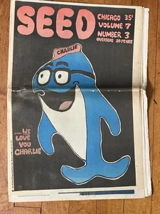 1971 Seed Underground Newspaper Vol 7 No 3 Chicago Counterculture Comic Art - Picture 1 of 7