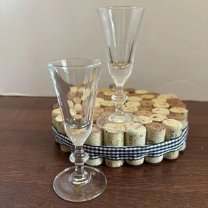 Bicchieri Luminarc Stemmed Cordial Shot Francia stelo vintage 4,25" - Foto 1 di 5