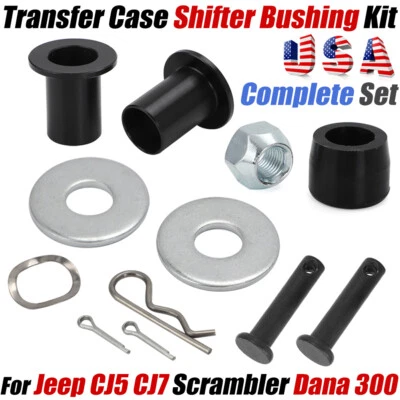 Kit de buje de cambio completo para Jeep CJ5 CJ7 Scrambler Dana 300 caja de transferencia Foto 1 de 4