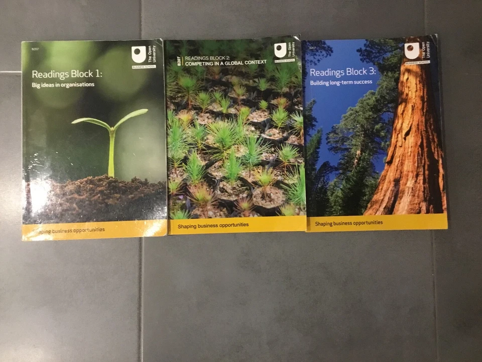 B207 Shaping Business Opportunities, a Level 2 Open University Business Module - Image 1 of 1