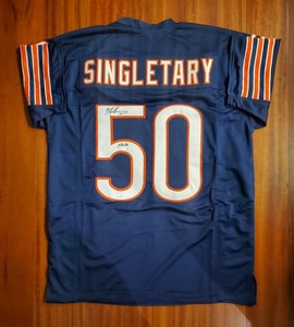 singletary bears jersey