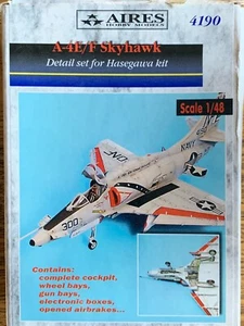 1/48 Aires A-4E/F SKYHAWK DETAIL SET: Cockpit, Wheel Bays, Gun Bays Resin PE OOP - Picture 1 of 1