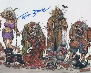 TOM BUNK SIGNED AUTOGRAPH CARTOON MAD MAGAZINE GARBAGE PAIL KIDS 8X10 PHOTO #5 - Picture 1 of 1