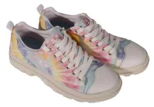 Skechers Roadies Berkeley Blocks Multicolor Rainbow Sneakers Shoes Size 6.5 NIB - Picture 1 of 4
