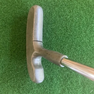 Unmarked 2-Way Putter ⛳RH or LH Stainless Steel Shaft Original Grip ~32" - Picture 1 of 7