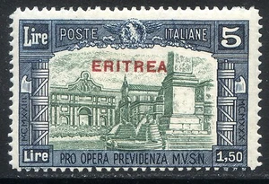 Italienische Kolonien Eritrea 1930 Miliz III Nr. 173 ** (L262) - Bild 1 von 2