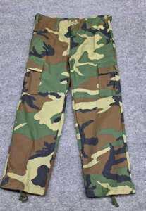 Rothco Jr. GI Kid's BDU Size 8 (Waist 22"-26" )Cargo Woodland Camo Pants - Picture 1 of 6